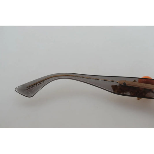 Dolce & Gabbana DG4283B Acetate Crystals Orange Appliques Sunglasses