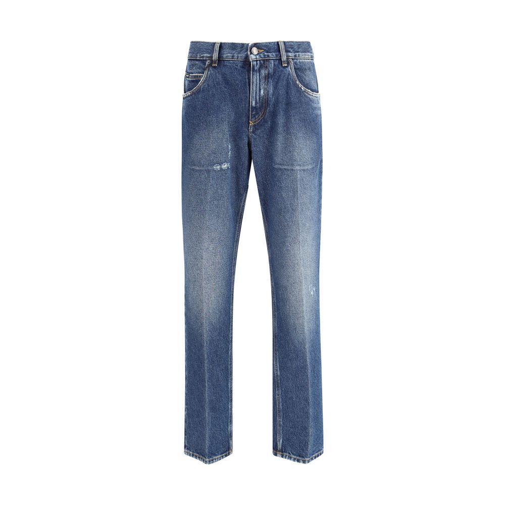 Dolce & Gabbana Straight Jeans DO-GYJCCDG8NJ8S9001-IT48 | M