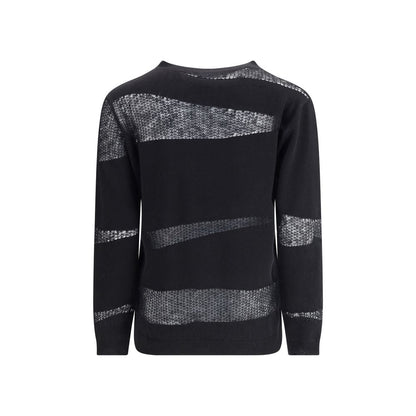 Fabiana Filippi Black Fleece Wool Cashmere Sweater