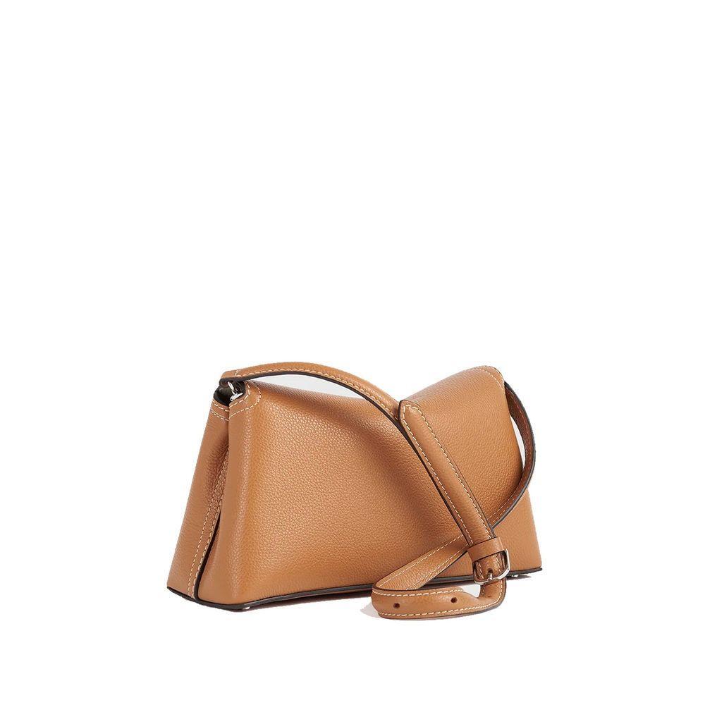 Front view with bag zipped and handles upright.