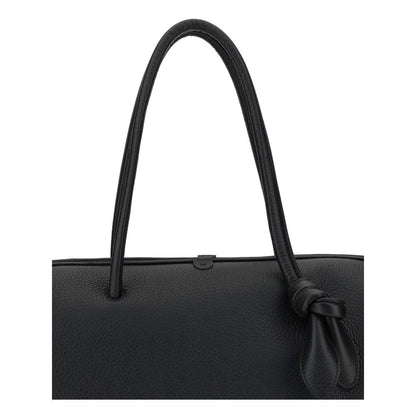 Jacquemus Black Calf Leather Bos Taurus Handbag
