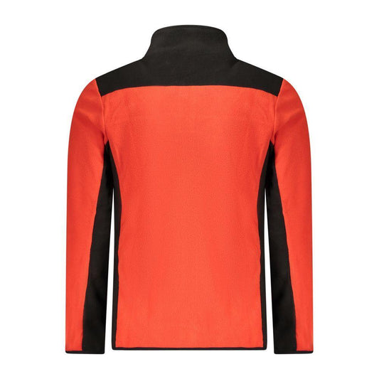 Norway 1963 Red Polyester Men Sweater NO-39685-S