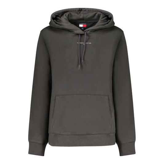 Tommy Hilfiger Black Cotton Women Sweater