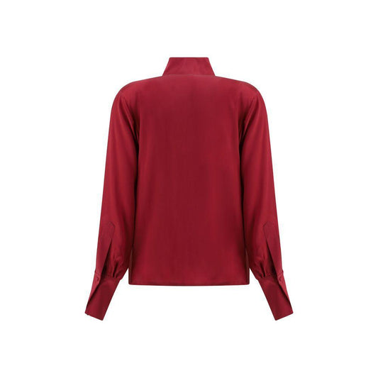 Crida Milano Feltre silk Shirt CR-FELTREBORDEAUX-0/XS