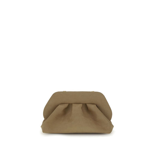 THEMOIRè Bios suede Clutch Bag THTMFW25TSUE124BISCUITBB