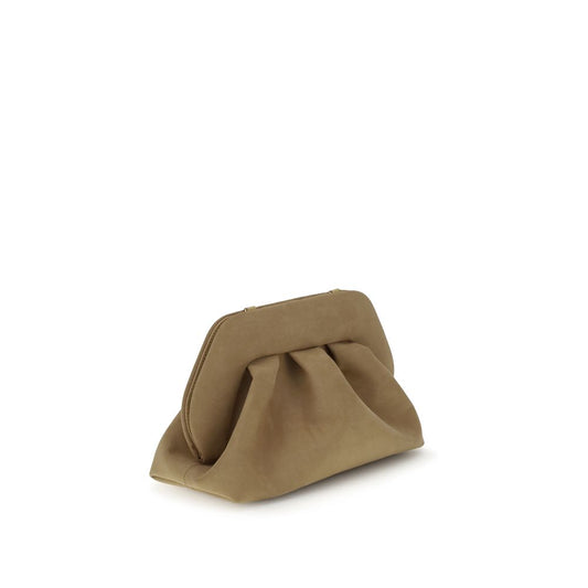 THEMOIRè Bios suede Clutch Bag THTMFW25TSUE124BISCUITBB