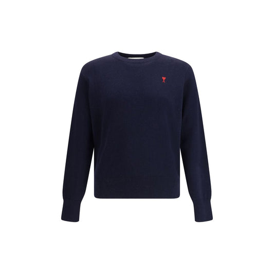 Ami Paris Pull Col Rond Ami De Coeur AM-HKS826001414-L