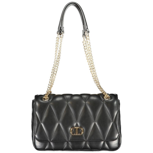Twinset Black Polyethylene Women Handbag TW-39730