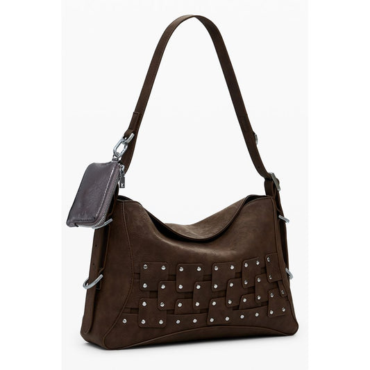 Desigual Brown Polyethylene Women Handbag DE-39797