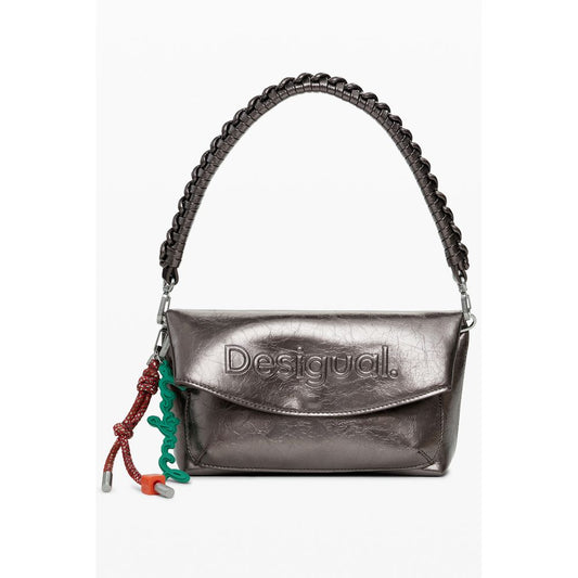 Desigual Bronze Polyethylene Women Handbag DE-39802