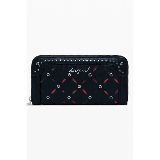 Desigual Black Polyethylene Women Wallet DE-39806