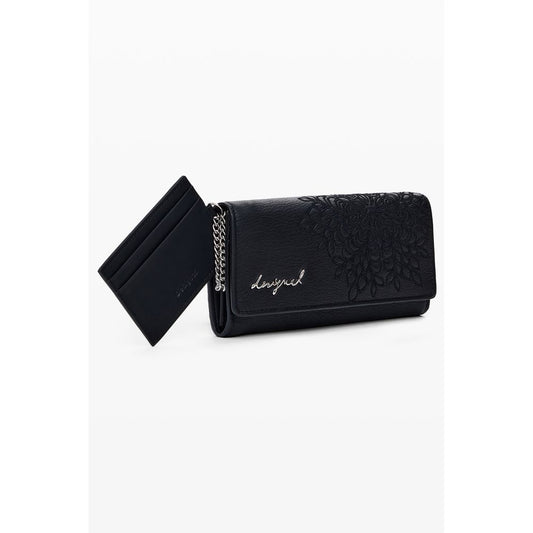 Desigual Black Polyethylene Women Wallet DE-39807