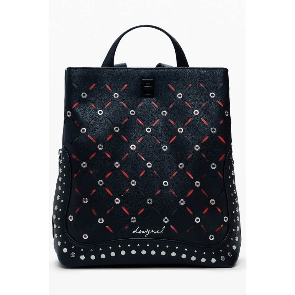 Desigual Black Polyethylene Backpack