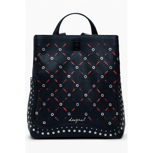 Desigual Black Polyethylene Women Backpack DE-39812