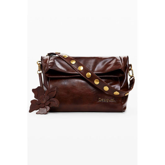 Desigual Brown Polyethylene Women Handbag DE-39822