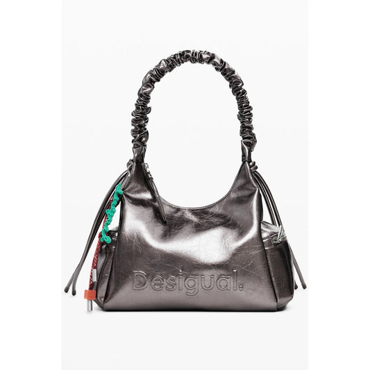 Desigual Bronze Polyethylene Women Handbag DE-39836