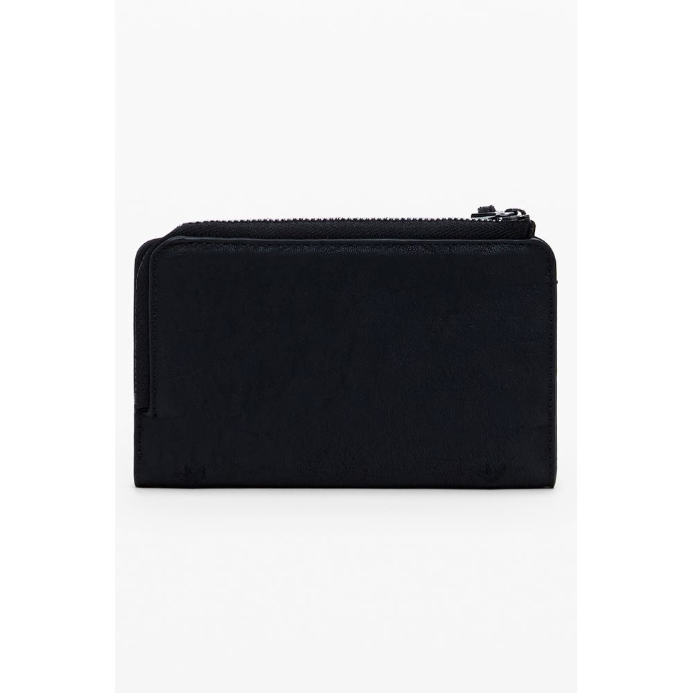 Front view with bag zipped and handles upright.
