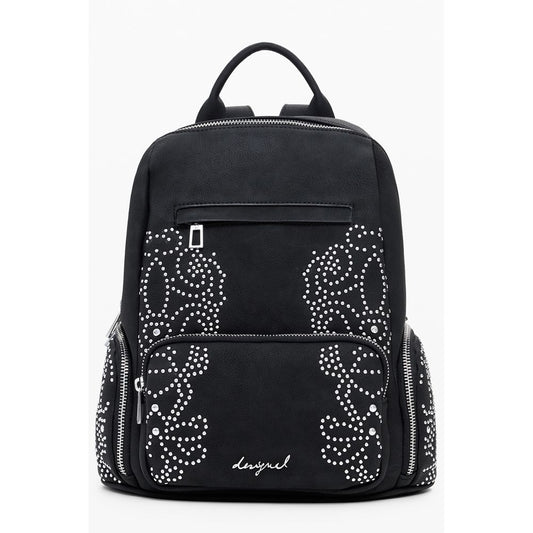 Desigual Black Polyethylene Women Backpack DE-39840