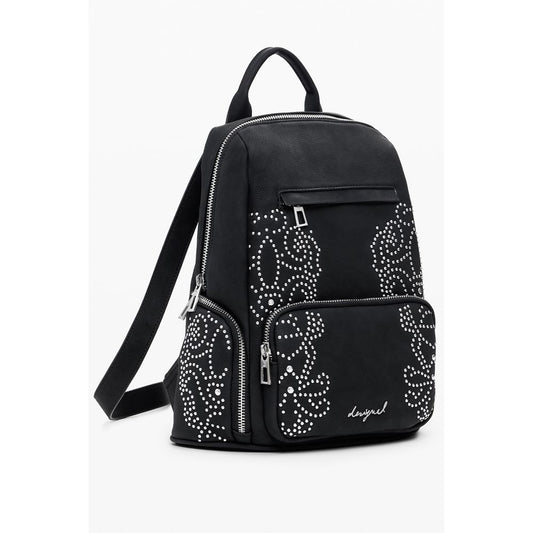 Desigual Black Polyethylene Women Backpack DE-39840