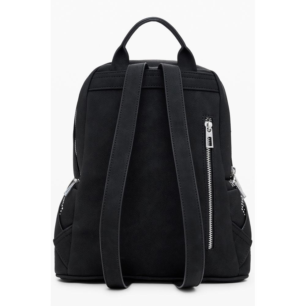 Desigual Black Polyethylene Backpack