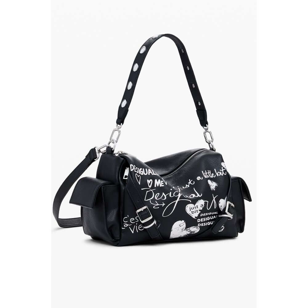 Desigual Black Polyethylene Handbag