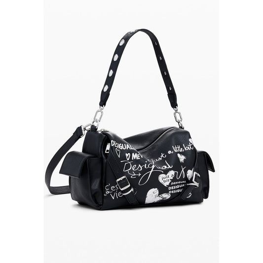 Desigual Black Polyethylene Women Handbag DE-39845