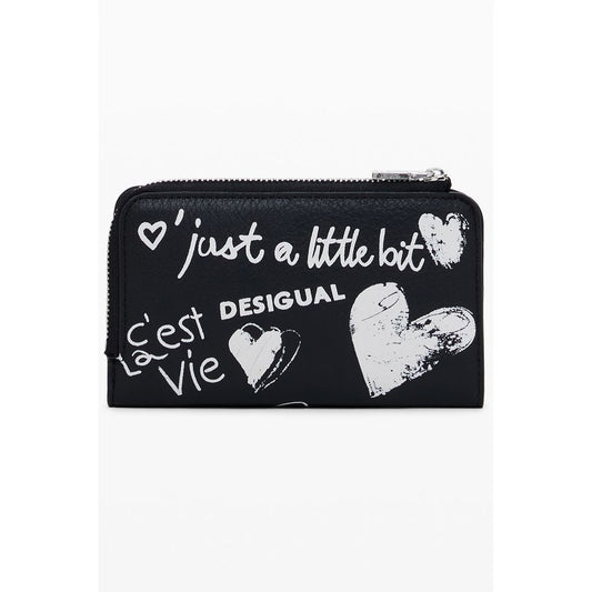 Desigual Black Polyethylene Women Wallet DE-39851