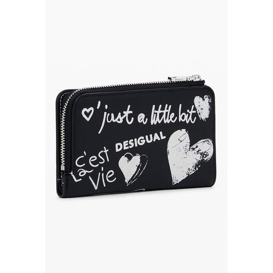 Desigual Black Polyethylene Women Wallet DE-39851