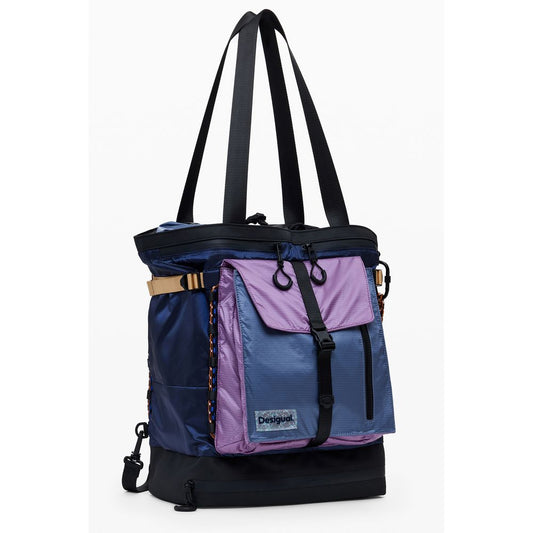 Desigual Blue Polyethylene Women Backpack DE-39854