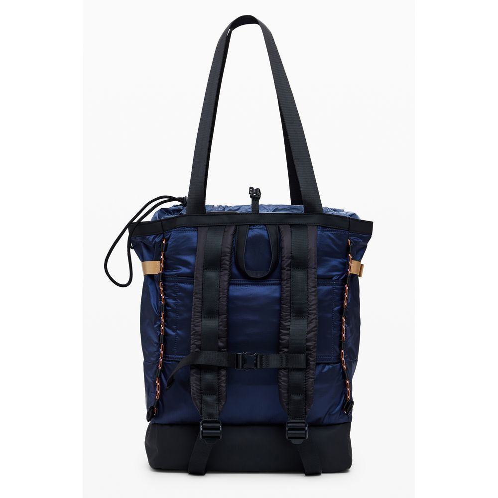 Front view with bag zipped and handles upright.