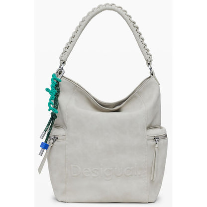 Desigual Beige Polyethylene Backpack