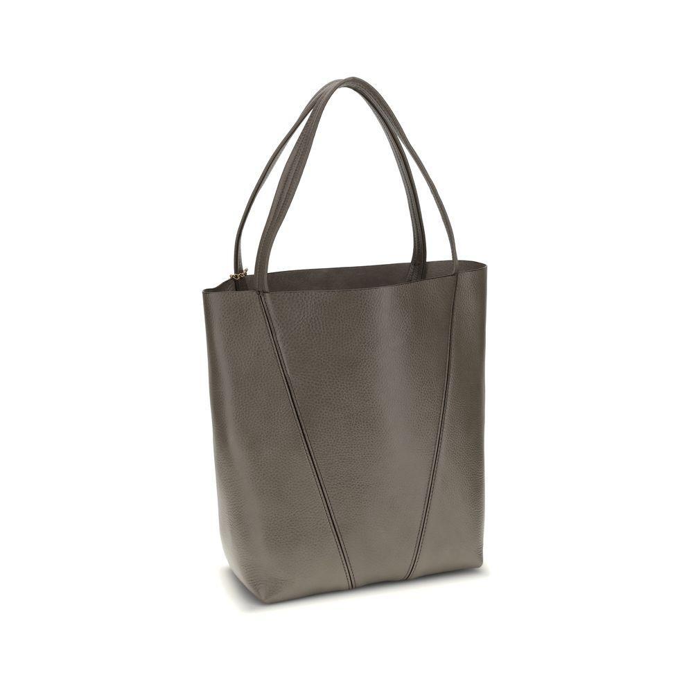 Front view with bag zipped and handles upright.