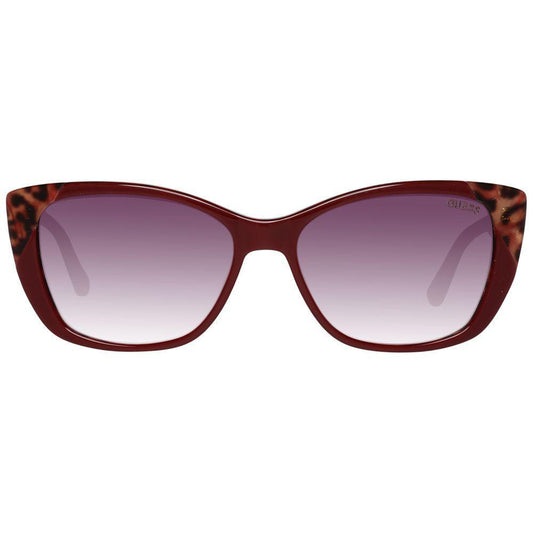 Guess Burgundy Women Sunglasses