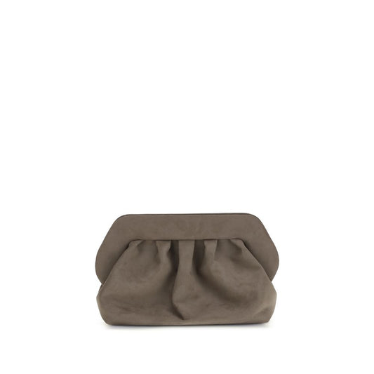THEMOIRè Bios suede Clutch Bag THTMFW25BSUE58MUDBB