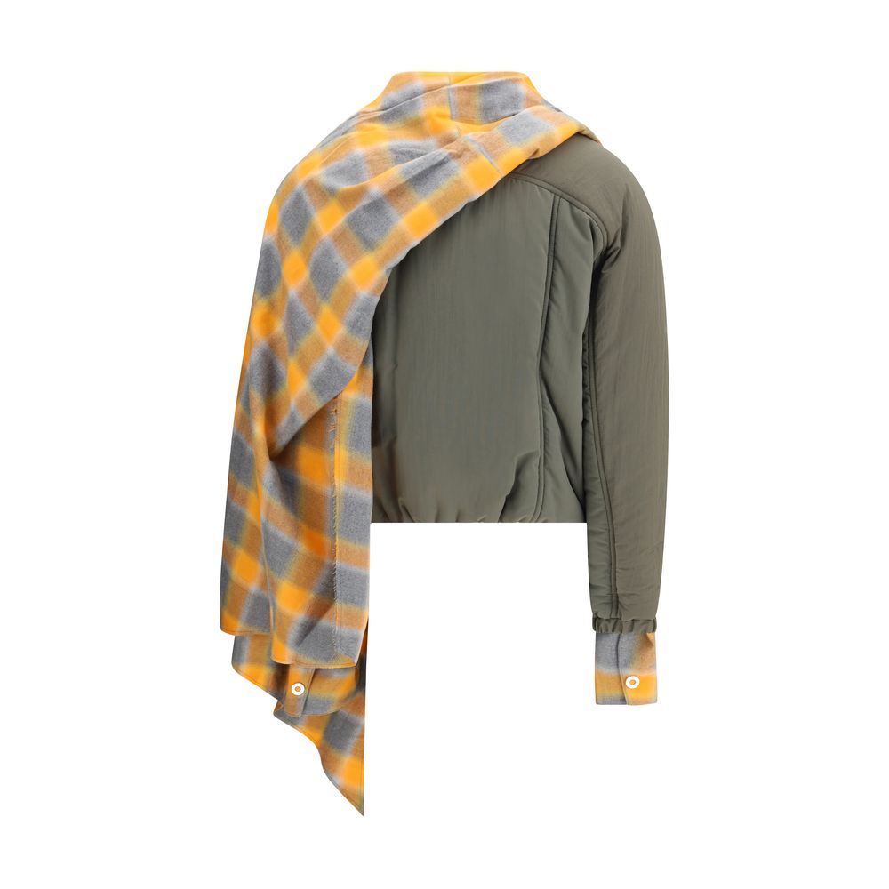 MARBELL Green Cotton Coat