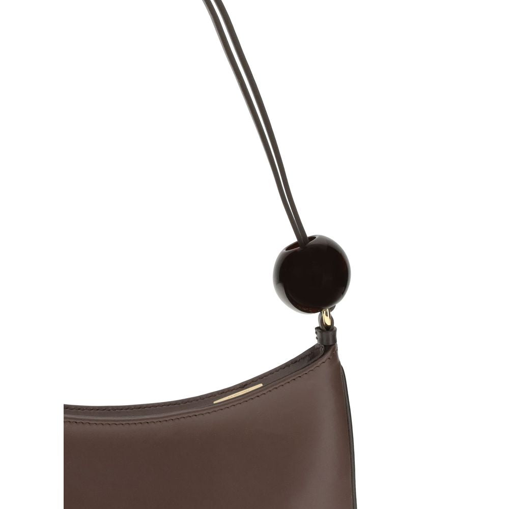 Front view with bag zipped and handles upright.