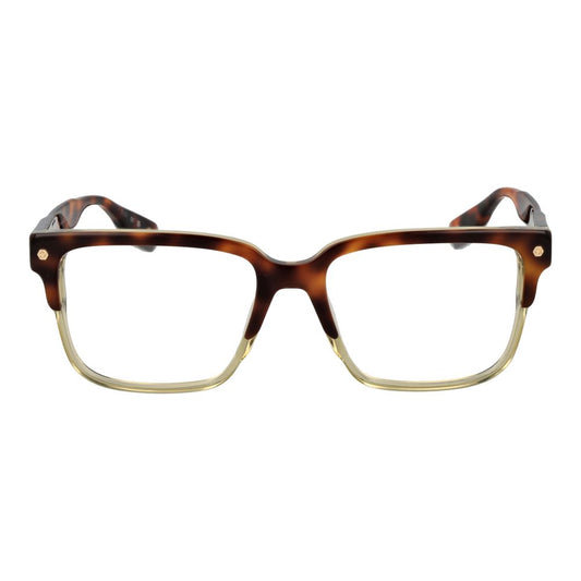 Ted Baker Brown Men Glasses Frame, acetate full-rim style, square lenses, 56-18-145 size.
