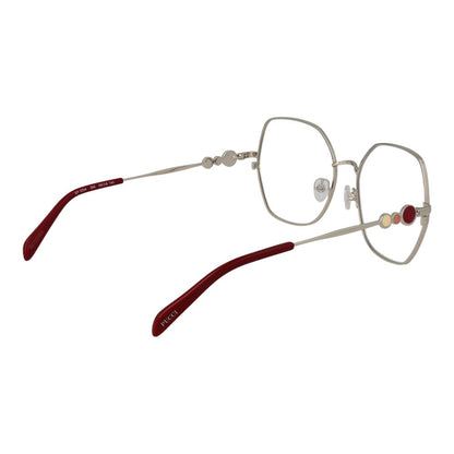 Emilio Pucci Red Metal Glasses (Frames)