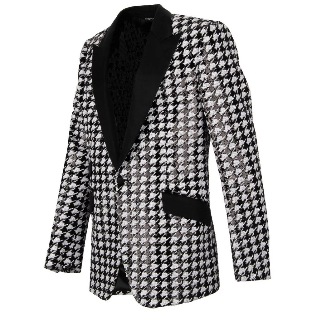 Dolce & Gabbana Black Polyester Blazer