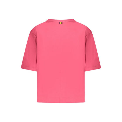 K-WAY Pink Cotton T-Shirt