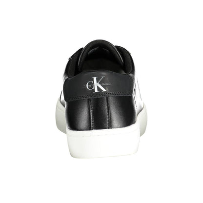 Calvin Klein Black Polyester Sneaker