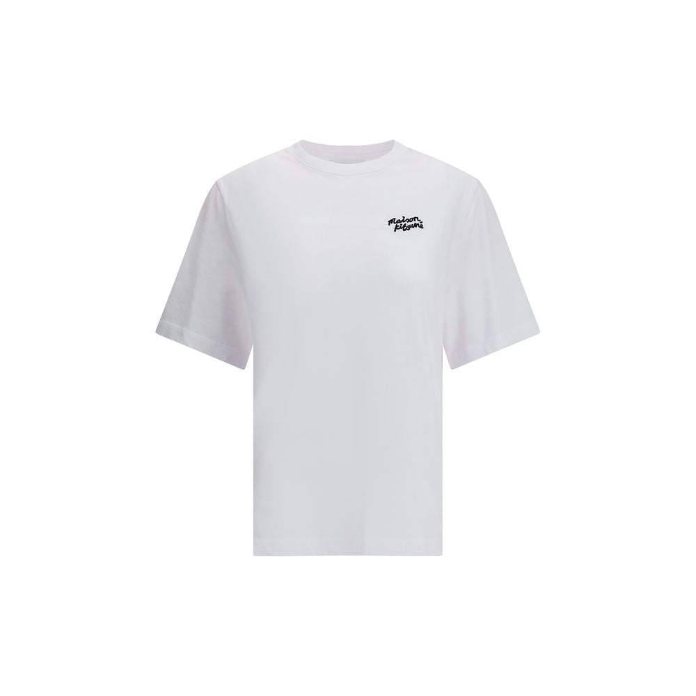 Maison Kitsuné White Cotton T-Shirt