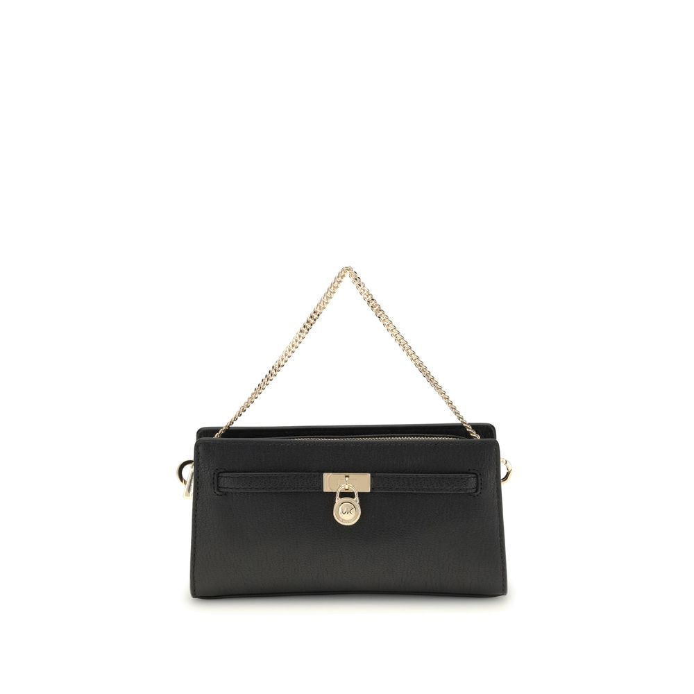 Front view with bag zipped and handles upright.