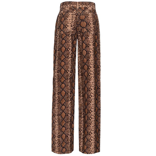 PINKO Brown Cotton Jeans & Pant