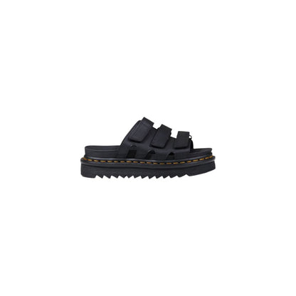 Dr. Martens Black Leather Platform Pumps