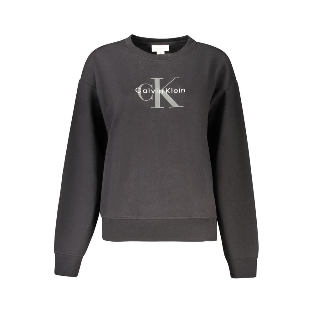 Calvin Klein Black Cotton Sweatshirt