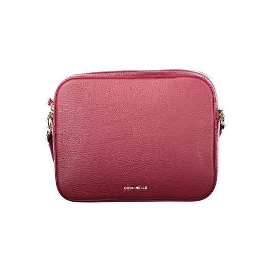 Coccinelle Red Leather Handbag