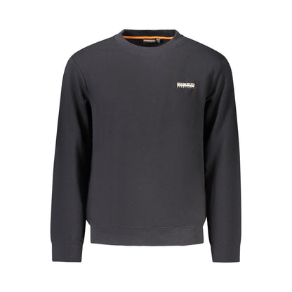 Napapijri Black Cotton Sweatshirt