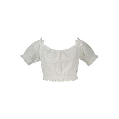 Guess Jeans White Cotton Shirt