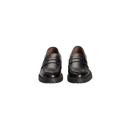 Roberto Pepe Luxury Black Calfskin Loafer